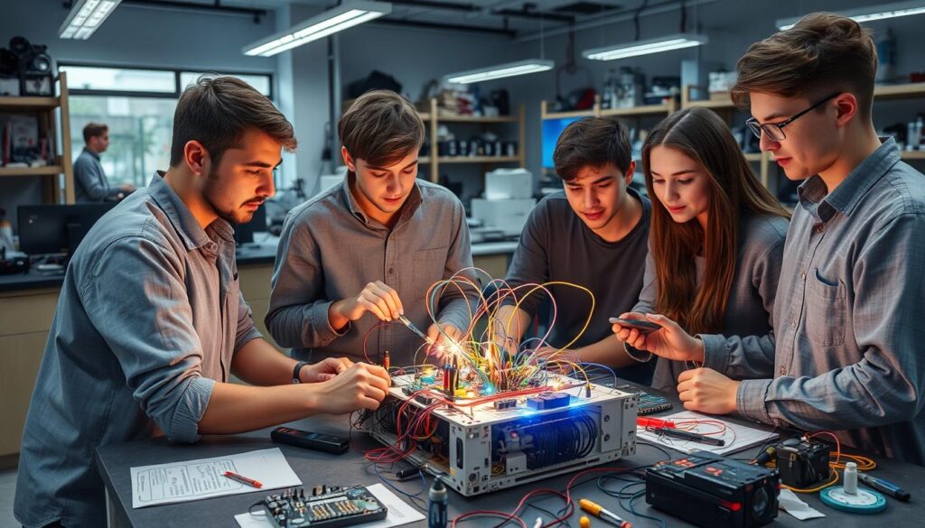 Praxisprojekte im Studium der Elektrotechnik